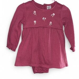 Carter's Berry Long Sleeve Baby Dress